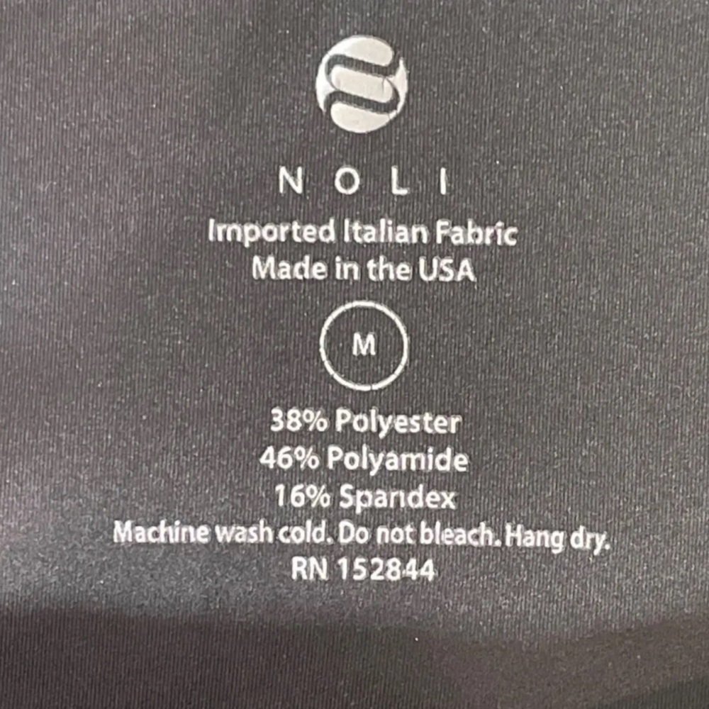 NWOT Noli Yoga Tie Dye Leggings Italian Fabric Size Medium - Picture 6 of 6